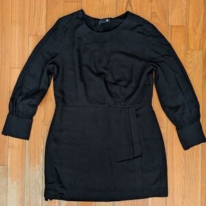 Sanctuary Stop On By Black Pleated Dress Size 12